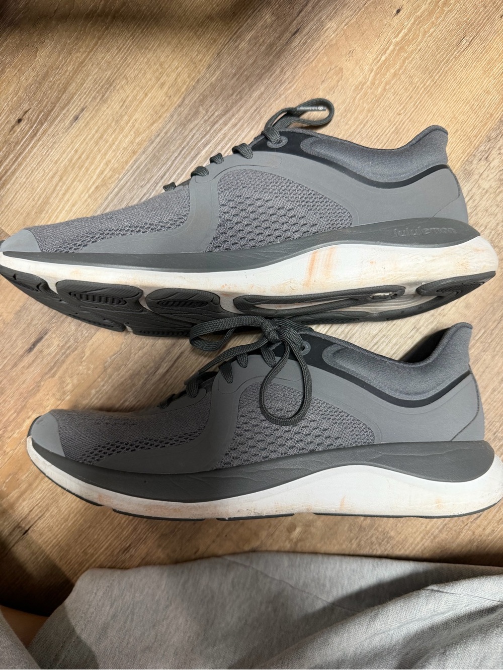 lululemon athletica Gray Women’s Chargefeel sneakers.